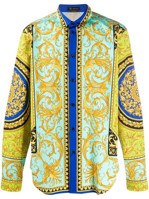 рубашка versace мужская|versace shirts for men.